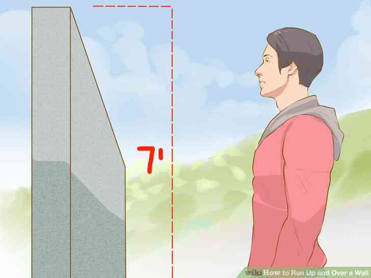Image intitulée Exécuter en Haut et Sur un Mur de l